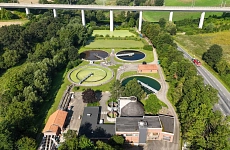 Luftbild Kläranlage Bad Gandersheim 2024 Luftbild Kläranlage Bad Gandersheim 2024