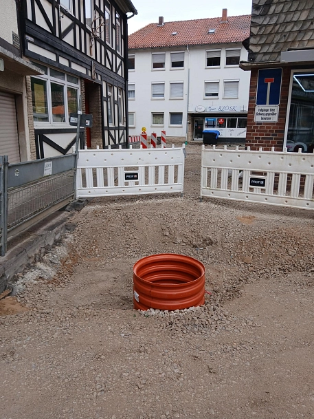Sanierung der Baderstraße I Sanierung der Baderstraße I © Stadt Bad Gandersheim
